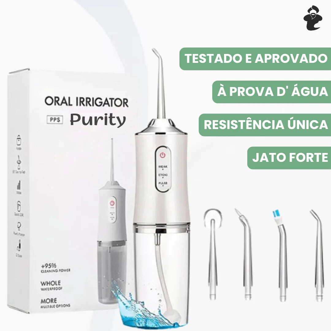 Irrigador Bucal + Kit de Acessórios